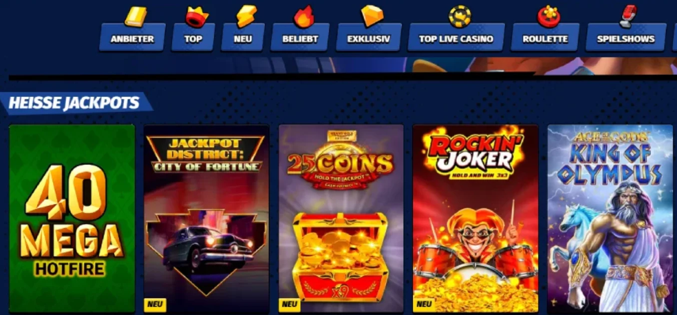 bigclash casino spiele